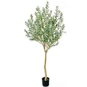 PrettyPlants Kunst Olijfboom 240cm | Hoogwaardige Kunstplant | Nep Olijfboom