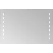 vidaXL LED Badkamerspiegel Doorzichtig 60 x 40 cm gehard glas