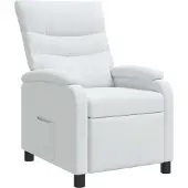 vidaXL Recliner Wit Stof