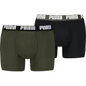 Puma Boxershorts olijfgroen / zwart / wit