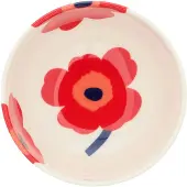 Marimekko Unikko kom 3 dl White-red-blue