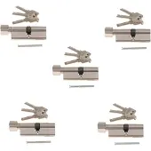 Torribaly 5x 70mm cilinderslot accessoires binnen zinklegering deur Europees Stan