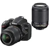 Nikon Reflex D3200 + AF-S 18/55 VR + 55/200 VR