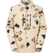 Picture Organic Clothing - Jassen - Bemidji Jkt Emeral Print voor Heren - Maat L - Beige