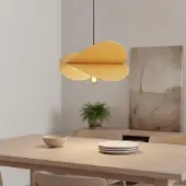 Lyora Moderne hanglamp Luve zwart met geel