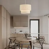 Lyora Linnen hanglamp Karen Ø 50cm