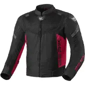 Berik X-Speed 2 motorfiets textieljas, zwart/rood, maat 58