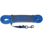 Dingo Antislip Hondenlijn Rubber 2cm x 5m Blauw