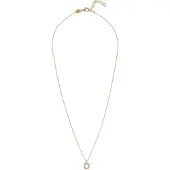 Alisia AL4258.01.904 GOLD-PLATED LETTER D KETTING MET PARELS 1 STUK
