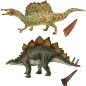 Sarcia.eu Collecta Set dinosaurusfiguren, Stegosaurus en Spinosaurus 3+