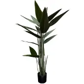 Oosterik Home Strelitzia Reginae groen in pot H 140 cm kunstplant