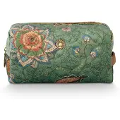 Pip studio Coco Cosmetic Bag Medium Mumbai Morning Green21.5x10x10.5cm