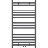Guido Gusto Designradiator Sofia 115x60cm mat grijs 536W midden aansluiting