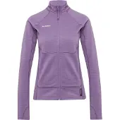 Mammut - Dames fleeces - Taiss ML Jacket Women Paloja voor Dames van Gerecyclede materialen - Maat XS - Paars