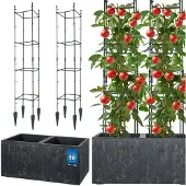 KOTARBAU Bloempot, Plantenpot, Trellis Klimplanten, Plantengeleider