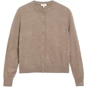 s.Oliver Gebreid vest donkerbeige