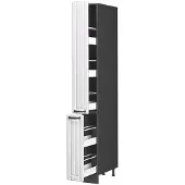 Vicco Apotheekkast Fame-Line Wit Landhuis/Antraciet 20 cm, Model 61657