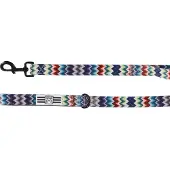 Flamingo Hond Looplijn Nusa Penida Blauw 1,8m 25mm