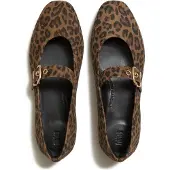 FitFlop Delicato suede leopard mary janes
