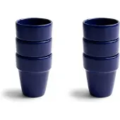 Royal Boch Boerenblauw Melkbeker Donkerblauw 25cl set van 6