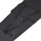 Fazley Gitaartas 4/4 voor elektrische gitaar - Carrier D4XB - Zwart