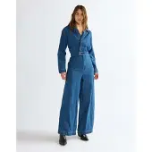 Wrangler Canyon Relaxed Fit Jumpsuit Met Lange Mouwen