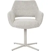 Starfurn Eetkamerstoel Lux Beige Draaibaar