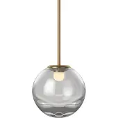 Bolia Hanglamp Blume Clear Glass / Amber Snoer 13 cm