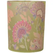 Mars & More Theelichthouder neon bloemen groot 12cm