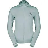 SCOTT - Women's Hoody Defined Light - Fleecevest M, grijs/turkoois