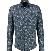 Lerros Overhemd blauw gemêleerd / gemengde kleuren
