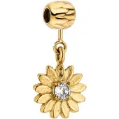 Purelei Hangers 'Sunflower' goud / transparant