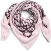 Pieces Sjaal pink / purper