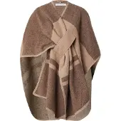 Rino & Pelle Cape 'Levi' bruin gemêleerd / taupe