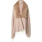 Rino & Pelle Cape 'Wendy' lichtbruin