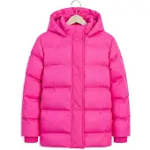 LOOXS little winterjas - roze Meisjes Polyester Capuchon Effen - maat 98