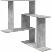 vidaXL Wandplank Betongrijs 67 x 67 x 87 cm