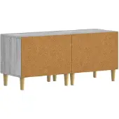 vidaXL TV-kast Sonoma-grijs, houtvezel