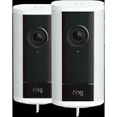 Ring Spotlight Camera Pro 2e Generatie Bedraad Wit Duo Pack