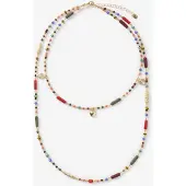 Sissy-Boy - Multicolour gelaagde ketting met kralen