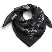 Pieces Doek 'KAMILLA ' zwart / wit