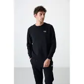 Tommy Life Heren Katoen-Polyester Fleece Sweatshirt en Broeken Set