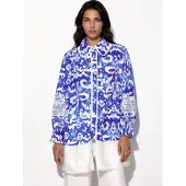MSN Collection Floral mini A-lijn jurk