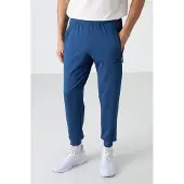 Tommy Life Heren Effen Sweatpants met Ritszak