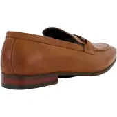 Dune London Leren herenschoenen Sheldon (Tan)