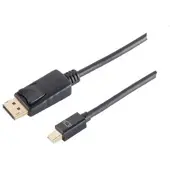 Shiverpeaks Mini Displayport/ Displayport, 1.2, 4K, schwarz 2m