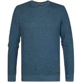 Petrol Industries Heren trui m-3060-kwr225 5202 storm blue