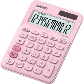 Casio MS-20UC-GN - Bureaurekenmachine - Basic model - Roze uitvoering
