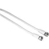 Hama SAT-aansluitkabel 5m F-connector wit