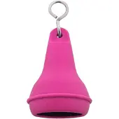 Combicraft Hotel sleutelhanger Mayfair met open onderkant 41x70mm roze - 50 stuks